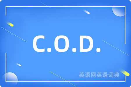 C.O.D.