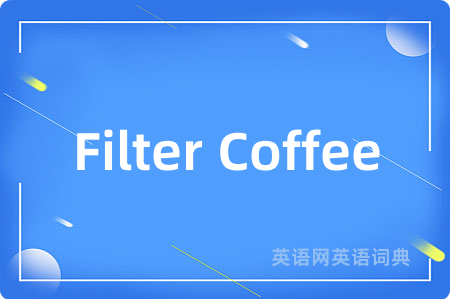 Filter Coffee