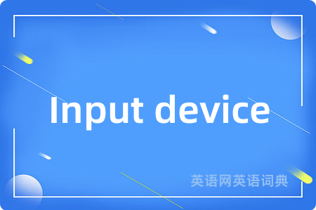 Input device