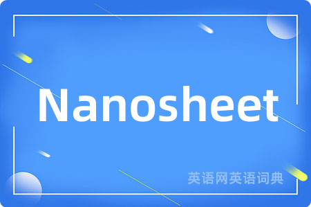 Nanosheet