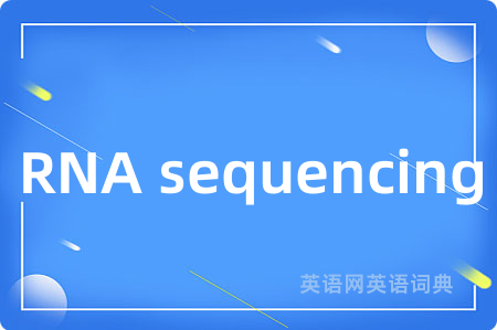 RNA sequencing