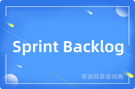 Sprint Backlog