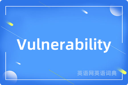 Vulnerability