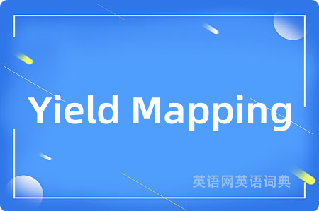 Yield Mapping