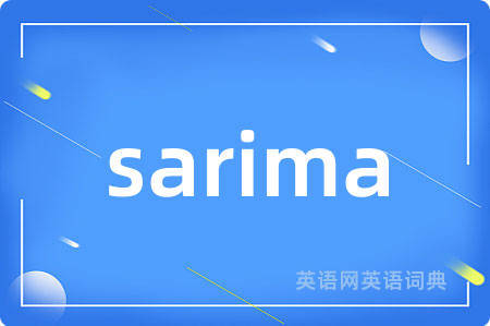 sarima