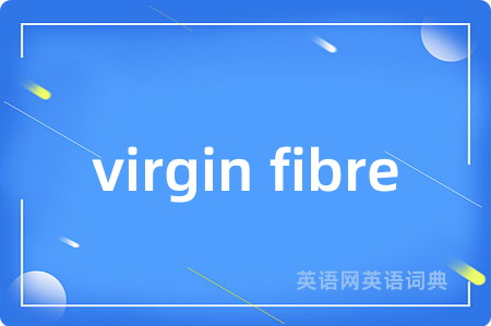 virgin fibre